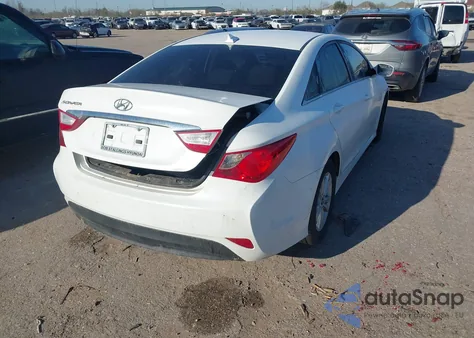 2014 Hyundai Sonata Gls из США, поврежденный, VIN 5NPEB4AC6EH910195